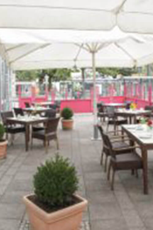 Terrasse Airport Hotel Adlershof